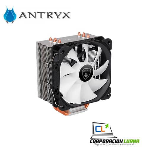 Imagen de COOLER PARA PROCESADOR ANTRYX MIRAGE 410 ( ACC-410A ) LED ARGB