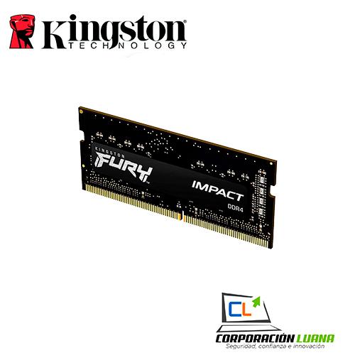 MEMORIA SODIMM RAM KINGSTON IMPACT 16GB 3200 DDR4 SODIMM