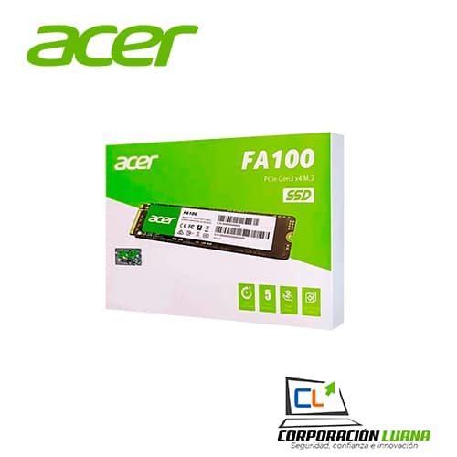 Foto del producto SSD ACER M.2 FA100 512GB ( BL.9BWWA.119 ) PCIE X4 | NVME