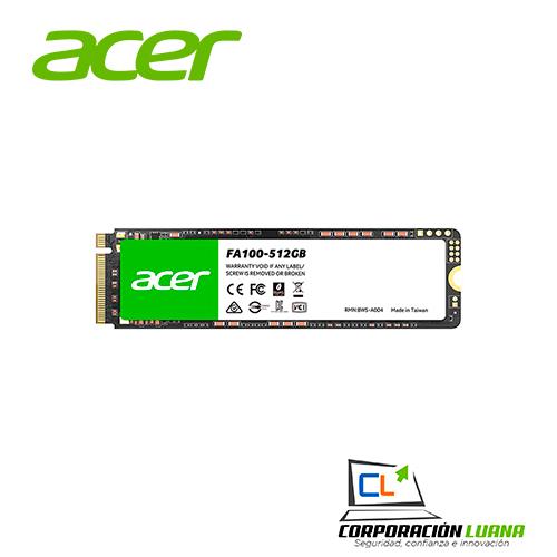 SSD ACER M.2 FA100 512GB ( BL.9BWWA.119 ) PCIE X4 | NVME