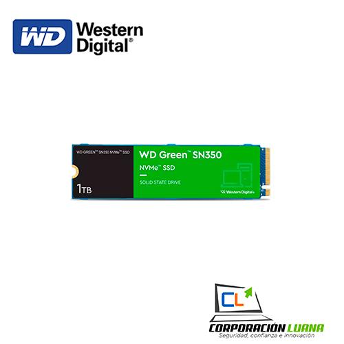 SSD WESTERN DIGITAL M.2 NVME SN350 1TB ( WDS100T2G0C ) GREEN