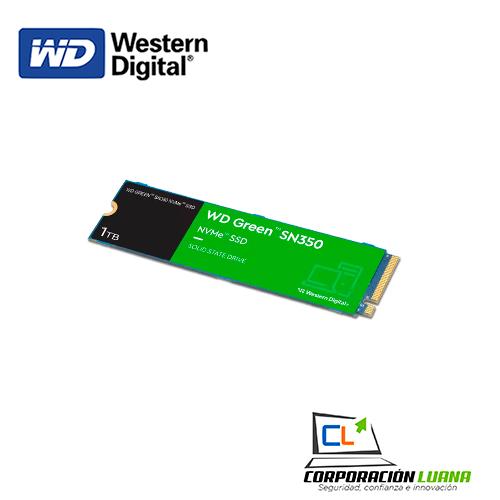 SSD WESTERN DIGITAL M.2 NVME SN350 1TB ( WDS100T2G0C ) GREEN