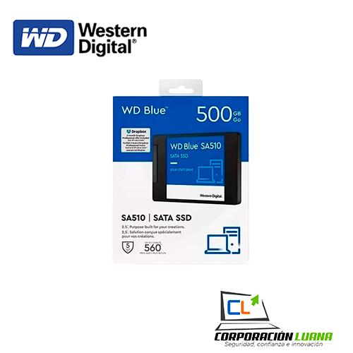 SSD WESTERN DIGITAL BLUE SA510 500GB ( WDS500G3B0A ) SATA 2.5" | 6GB/S