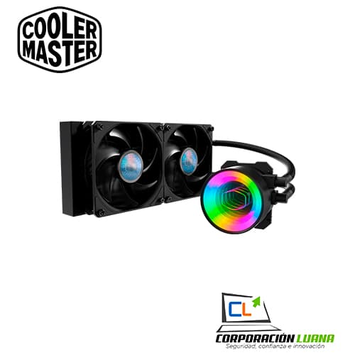 Foto del producto REFRIGERACION LIQUIDA COOLER MASTER MASTERLIQUID ML240 ( MLX-D24M-A18PK-R1 ) MIRROR | ARGB