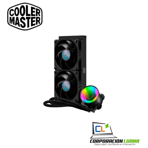Imagen de REFRIGERACION LIQUIDA COOLER MASTER MASTERLIQUID ML240 ( MLX-D24M-A18PK-R1 ) MIRROR | ARGB