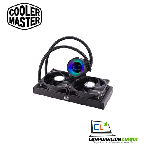 Imagen de REFRIGERACION LIQUIDA COOLER MASTER MASTERLIQUID ML240 ( MLX-D24M-A18PK-R1 ) MIRROR | ARGB