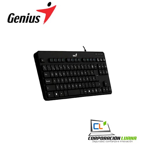 Foto del producto TECLADO GENIUS LUXMATE 110 ( 31300012401 ) SP | USB BLACK