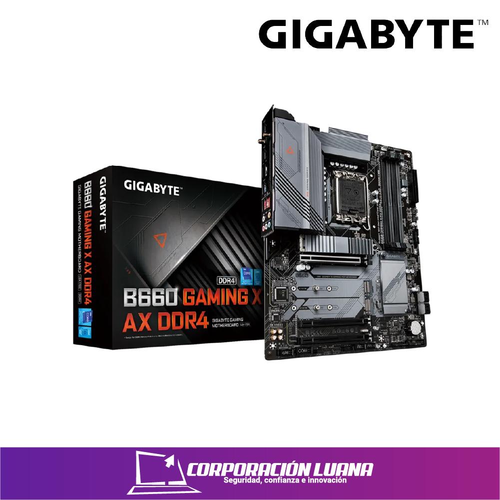MOTHERBOARD GIGABYTE B660 GAMING X AX DDR4 ( B660M G X AX DDR4 ) LGA 1700