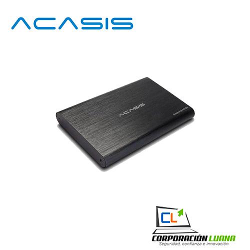 CASE ACASIS PARA DISCO DURO SATA 2.5 ( FA-08US ) ALUMINIO NEGRO
