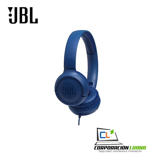 Foto del producto AUDIFONOS JBL PURE BASS SOUND ( TUNE500 )  AZUL | JACK 3.5 MM