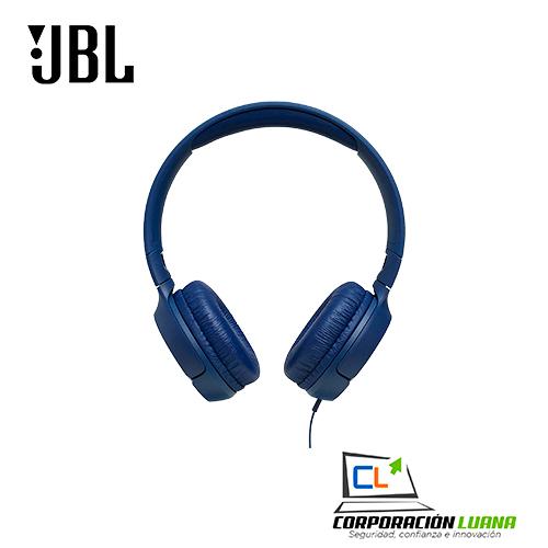 AUDIFONOS JBL PURE BASS SOUND ( TUNE500 )  AZUL | JACK 3.5 MM