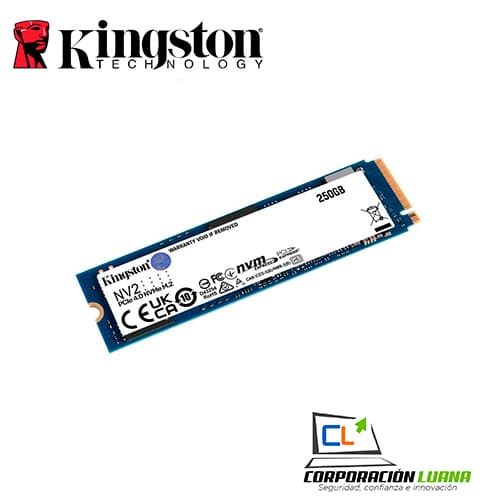 Imagen de SSD M.2 KINGSTON NV2 250GB ( SNV2S/250G ) PCIE 4.0 NVME