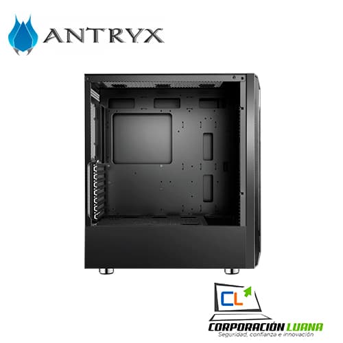 Imagen de CASE ANTRYX RX 430U BLACK C/FUENTE 600W FAN X2 C/CINTA LED VIDRIO TEMPLADO (AC-RX430UK-600CP)