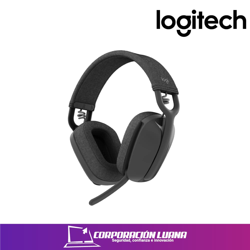 Foto del producto AUDIFONOS C/MICROFONO LOGITECH ZONE VIBE 100 ( 981-001214 ) BLUEETOOTH | NEGRO