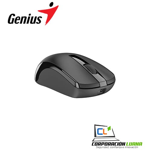 Imagen de MOUSE INALAMBRICO GENIUS ECO-8100 ( 31030010410 ) NEGRO | RECARGABLE