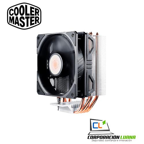 COOLER PROCESADOR COOLER MASTER HYPER 212 V2 ( RR-2V2E-18PK-P2 ) NEGRO