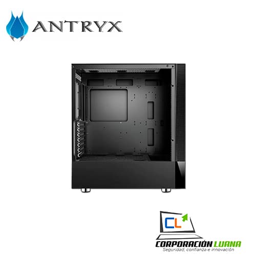 Imagen de CASE ANTRYX RX 460 MESH BLACK ( AC-RX460MK ) S/FUENTE | X3 FAN | TEMPLADO