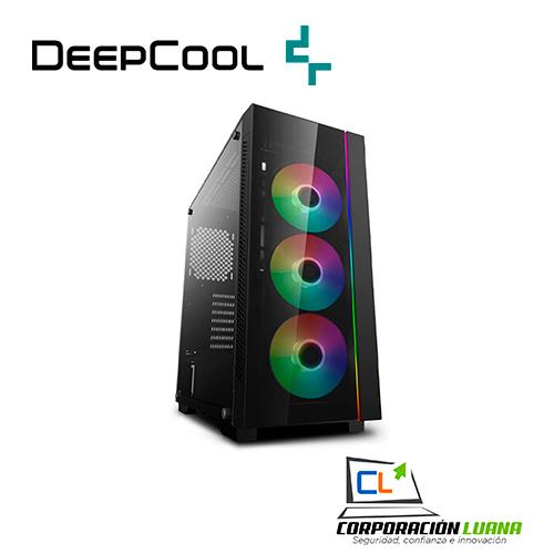 CASE DEEPCOOL MATREXX 55 V3 4F ( DP-ATX-MATREXX55V3-AR-4F ) S/FUENTE | NEGRO | 4 FAN | VIDRIO TEMPLADO