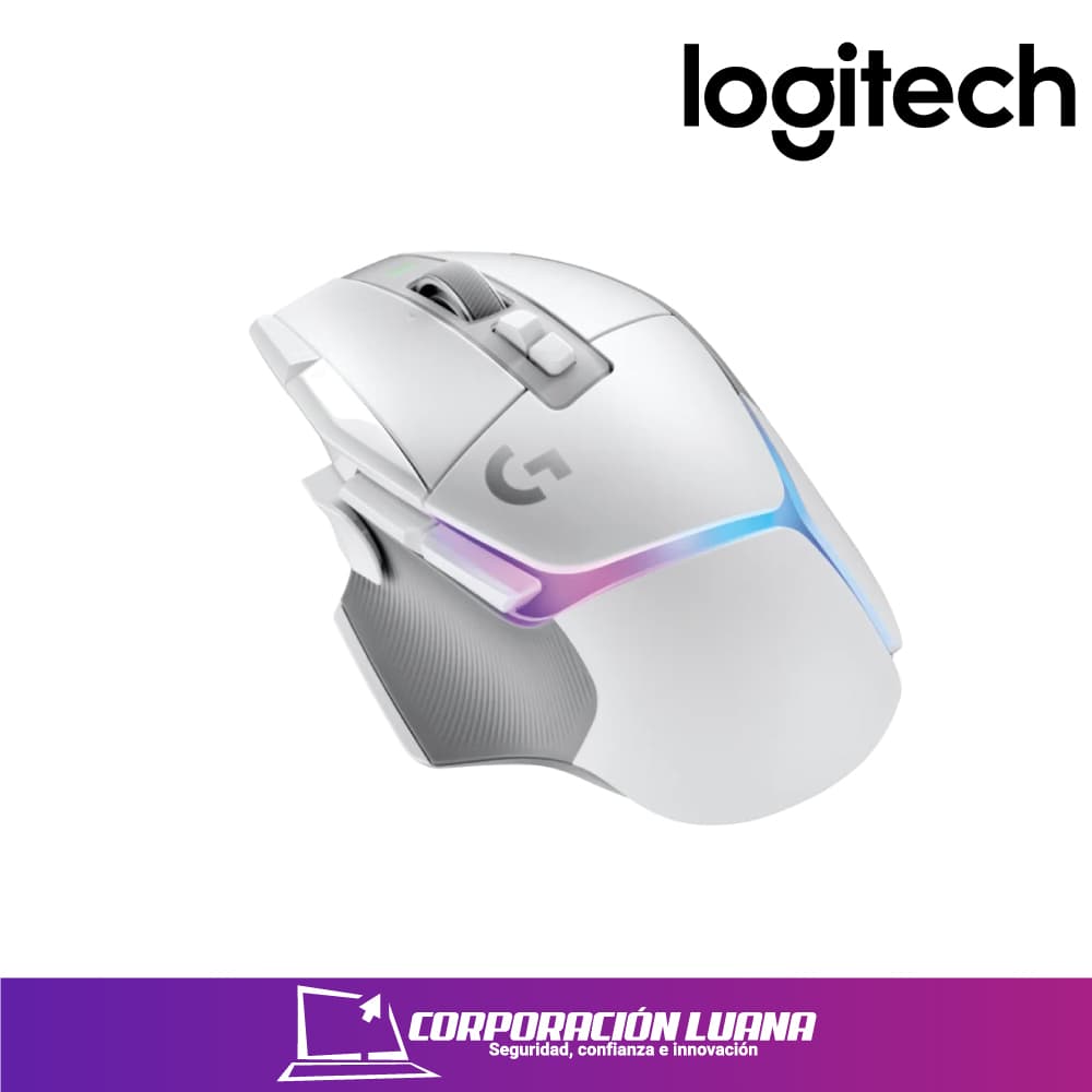 Foto del producto MOUSE GAMER LOGITECH G502 BLANCO X PLUS LIGHTSPEED ( 910-006169 ) WIRELESS | 25K DPI