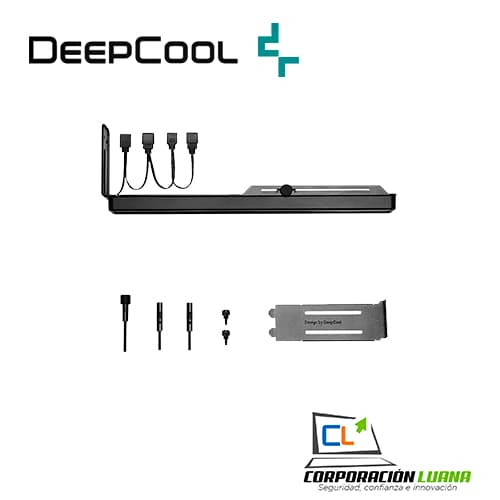 Imagen de SOPORTE DE TARJETA DE VIDEO DEEPCOOL ( ST500 ARGB ) UNIVERSAL | LED ARGB