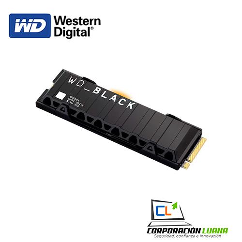 SSD M.2 WESTERN DIGITAL SN850X 1TB ( WDS100T2XHE-00BCA0 ) C/DISIPADOR | NEGRO |  NVME | GEN4
