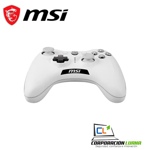 Imagen de MANDO INALAMBRICO MSI FORCE ( GC30 V2 ) BLANCO | CABLE 2M | 8 HORAS USO | WIN10 - ANDROID