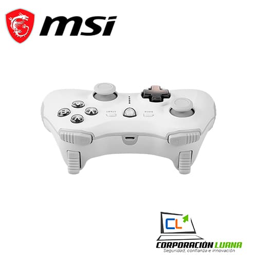 Imagen de MANDO INALAMBRICO MSI FORCE ( GC30 V2 ) BLANCO | CABLE 2M | 8 HORAS USO | WIN10 - ANDROID