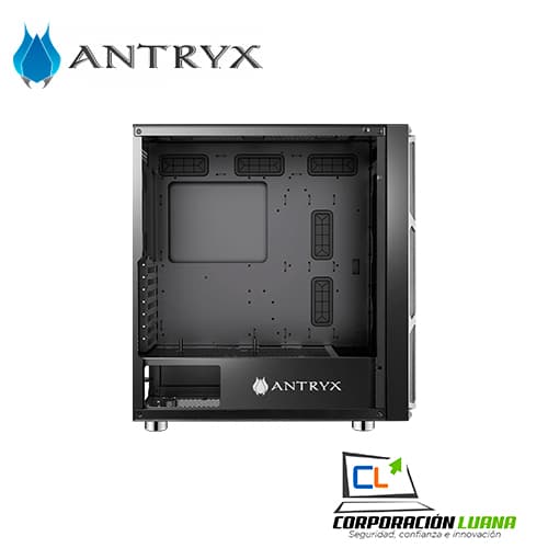 Imagen de CASE ANTRYX FX CHROME STORM DESTROYER ( AC-FX570K-TXDR ) S/FUENTE | C/ REMOTO | VIDRIO TEMPLADO | 3 FAN ARGB