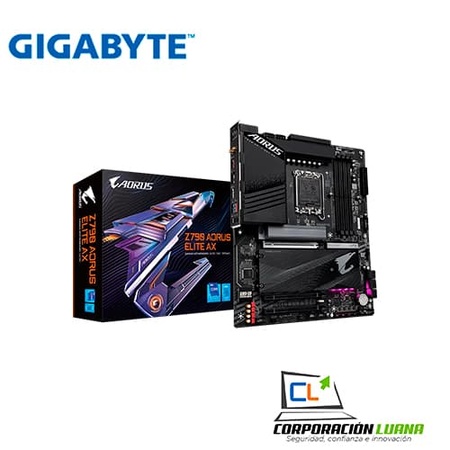 Foto del producto MOTHERBOARD GIGABYTE Z790 AORUS ELITE AX ( Z790-AORUS-ELITE-AX-G10 ) DDR5 | LGA1700
