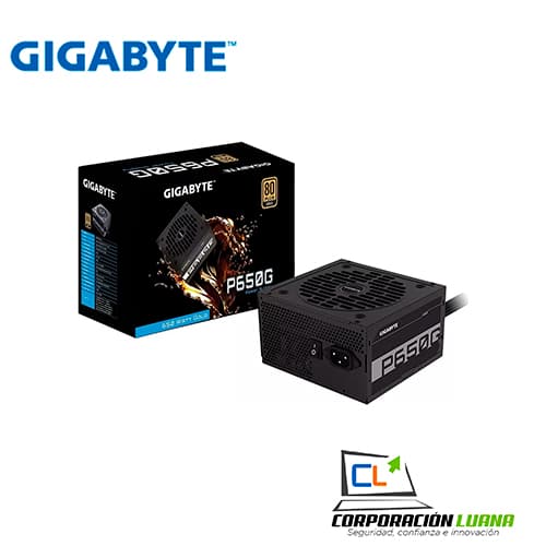 Foto del producto FUENTE DE PODER GIGABYTE P650G ( GP-P650G-US ) 650W | GOLD