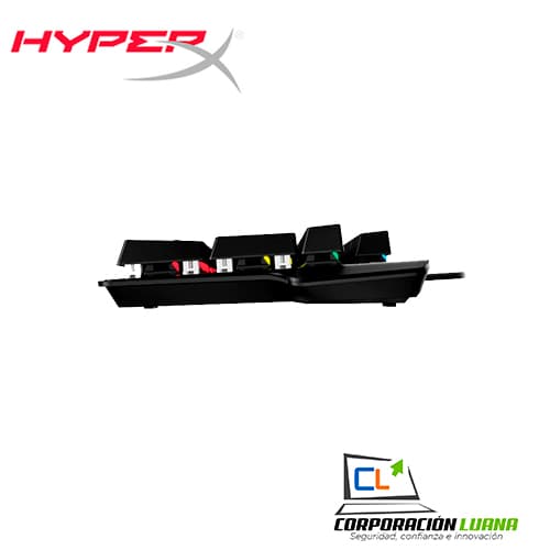 Imagen de TECLADO MECANICO HYPERX ALLOY MKW100 ( 4P5E1AA#ABA ) SWITCH ROJO | US | LED RGB