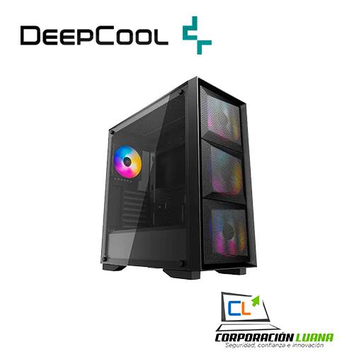 CASE DEEP COOL MATREXX 50 4FS MESH ( DP-ATX-MATREXX50-MESH-4FS ) S/ FUENTE | NEGRO | 1 PANEL