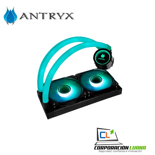 Imagen de REFRIGERACION LIQUIDA ANTRYX TRITON INFINITY 240 ( AWC-TI240K ) NEGRO | RGB