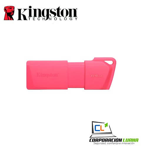 Foto del producto MEMORIA USB KINGSTON DT EXODIA NEON 64GB ( KC-U2L64-7LN ) ROSADO | USB3.2