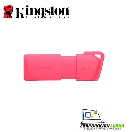 MEMORIA USB KINGSTON DT EXODIA NEON 64GB ( KC-U2L64-7LN ) ROSADO | USB3.2