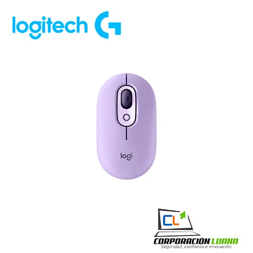 Foto del producto MOUSE LOGITECH POP BLUETOOTH COSMOS LAVENDER LILAC (910-006647)