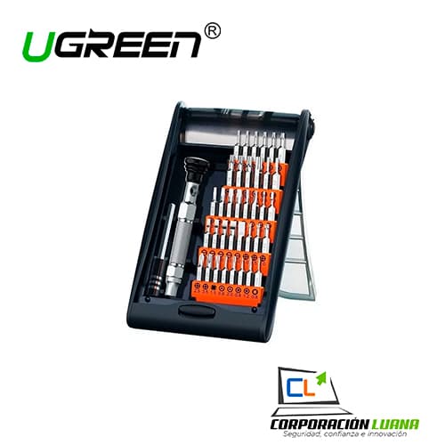 Foto del producto JUEGO DE DESTORNILLADORES | 38 EN 1 | IMANTADO UGREEN 80459