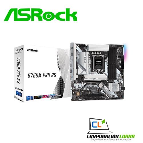 MOTHERBOARD ASROCK B760M PRO RS ( 90-MXBLH0-A0UAYZ ) LGA1700 | DDR5