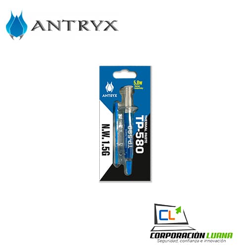 Foto del producto PASTA TERMICA ANTRYX TP-580 ( ATP580-1P5GR ) 1.5GR | 5.8W