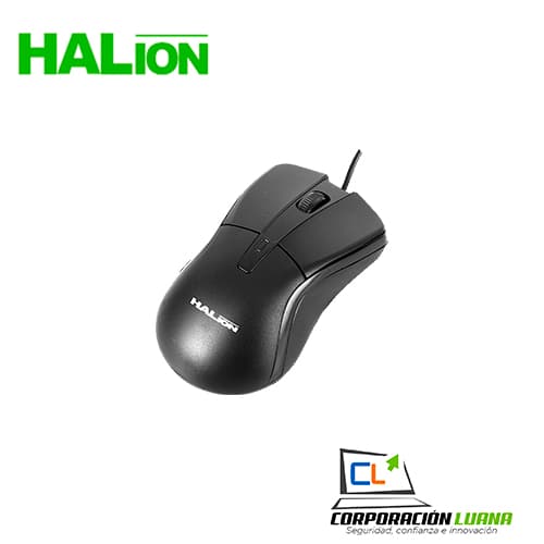 Foto del producto MOUSE HALION HUNTER HA-M809 ( BOUHA809 ) NEGRO USB