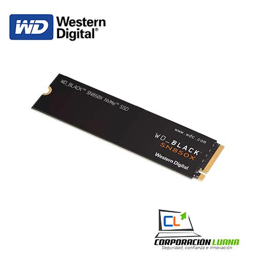 SSD WESTERM DIGITAL SN850X 2TB ( WDS200T2X0E-00BCA0 ) BLACK | NVME