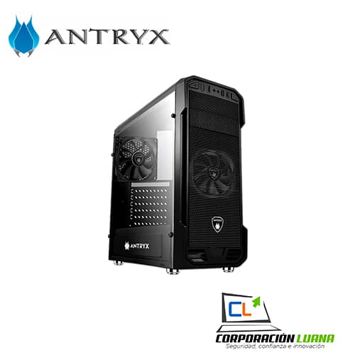 Foto del producto CASE ANTRYX RX 350 PERFORMANCE ( AC-RX350K3-600CP ) C/FUENTE 600 WTS | X2 FAN | TEMPLADO