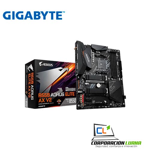 Foto del producto MOTHERBOARD GIGABYTE B550 AORUS ELITE AX V2 ( B550 AORUS ELITE AX V2 ) DDR4 | AM4