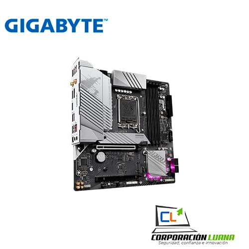 Imagen de MOTHERBOARD GIGABYTE B760M AORUS ELITE AX ( B760M AORUS ELITE AX ) DDR5 | LGA1700 | LED RGB