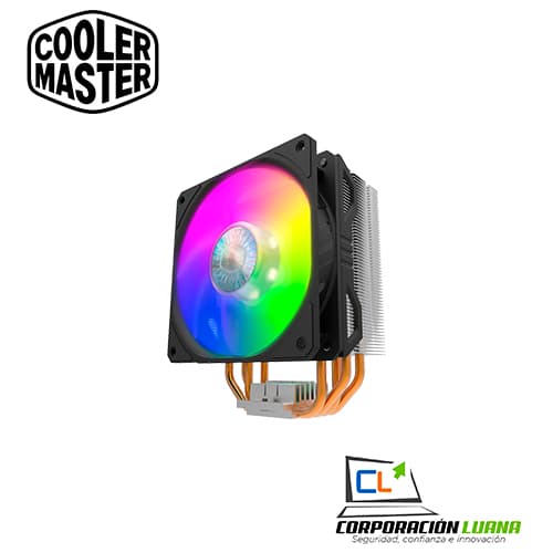 Imagen de COOLER PROCESADOR COOLER MASTER HYPER 212 ARGB ( RR-2V2L-18PA-R1 ) LED ARGB