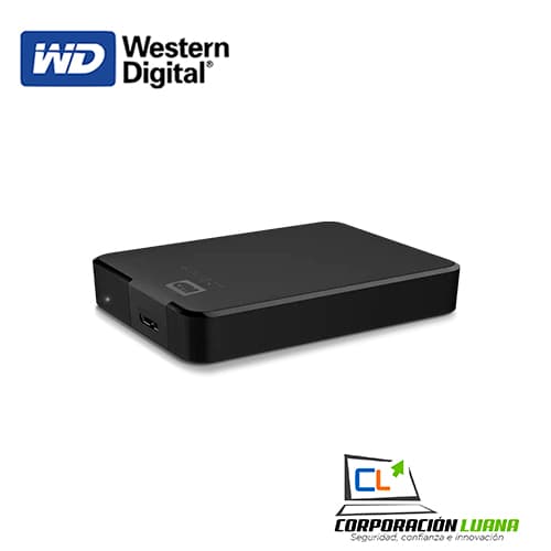 Imagen de DISCO DURO EXTERNO WESTERN DIGITAL ELEMENTS 5TB ( WDBU6Y0050BBK-WESN ) USB