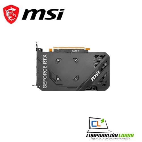 Imagen de TARJETA DE VIDEO MSI RTX 4060 VENTUS 8GB ( RTX-4060-VENTUS ) 2X FAN | GDDR6 | DLSS3