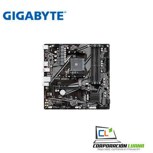 Imagen de MOTHERBOARD GIGABYTE B550M-K ( MB550GBT00 ) AM4 | DDR4