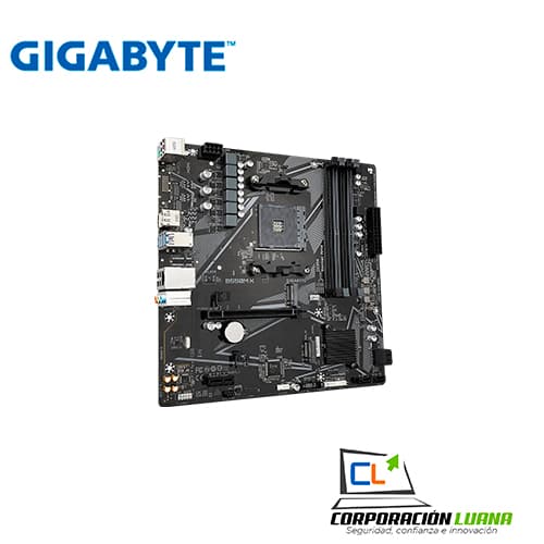 Imagen de MOTHERBOARD GIGABYTE B550M-K ( MB550GBT00 ) AM4 | DDR4