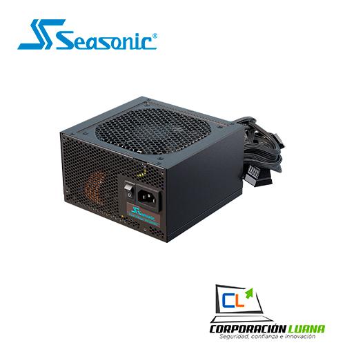 FUENTE DE PODER SEASONIC 750W ( G12-750GC ) GOLD | NO MODULAR